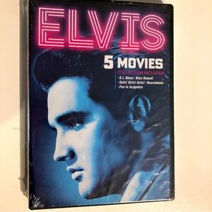 💿 Sealed DVD ELVIS - 5 movies collection